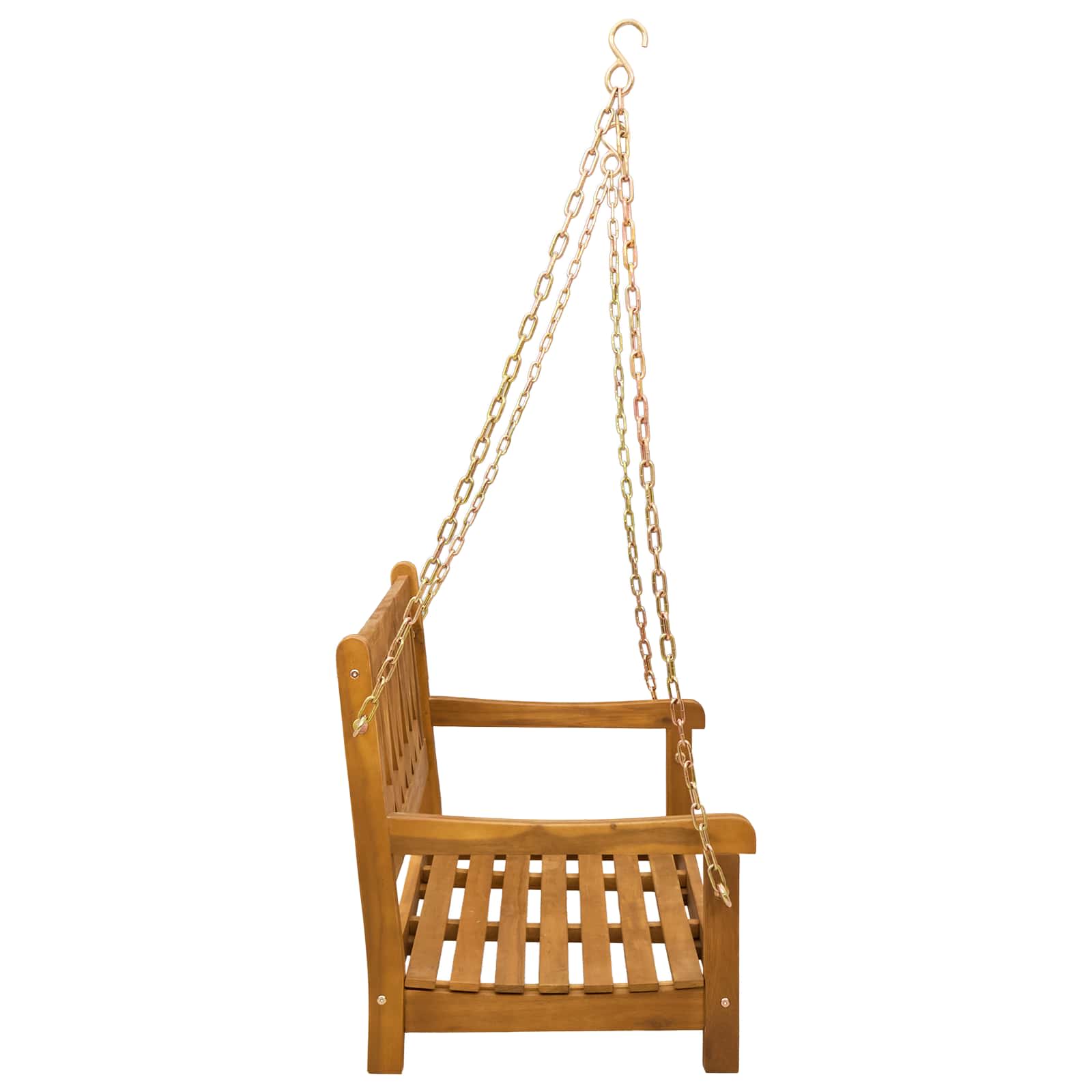 Banca Columpio de Jardín Natural 110 x 56 x 58 cm