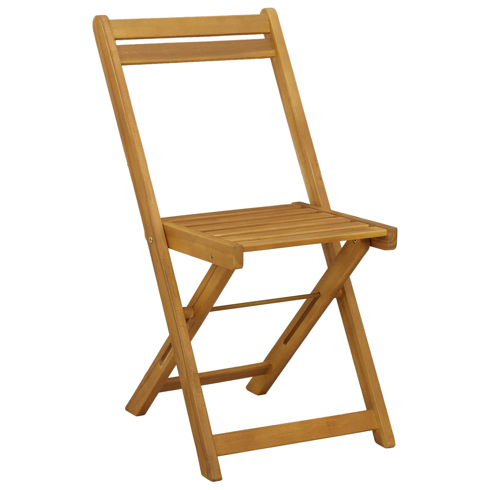 Sillas Bistro de Exterior 2 pcs Blanco Crema 40 x 53 x 80 cm