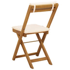 Sillas Bistro de Exterior 2 pcs Blanco Crema 40 x 53 x 80 cm
