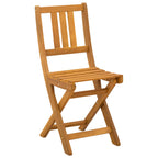 Sillas Bistro de Exterior 2 pcs Blanco Crema 38 x 46 x 85 cm