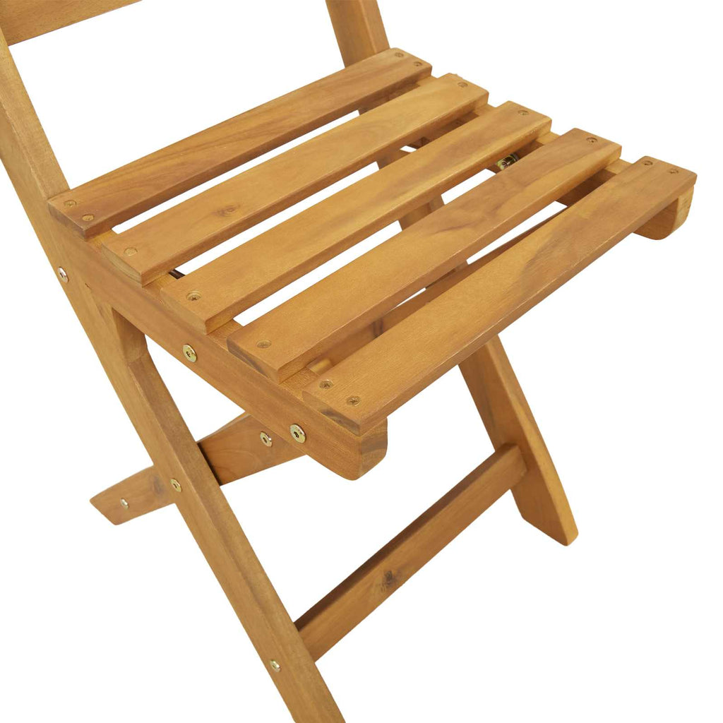 Sillas Bistro de Exterior 4 pcs Natural 40 x 42 x 85 cm