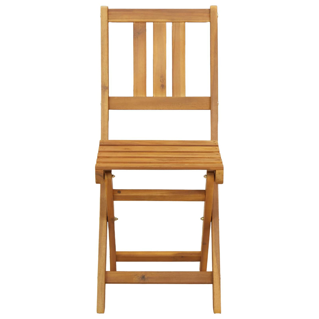 Sillas Bistro de Exterior 4 pcs Natural 40 x 42 x 85 cm