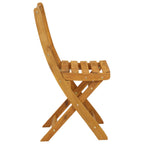 Sillas Bistro de Exterior 4 pcs Natural 40 x 42 x 85 cm