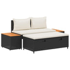 Conjunto de sofás de exterior 4 -Seater 4 pcs 55 x 30 x 39 cm