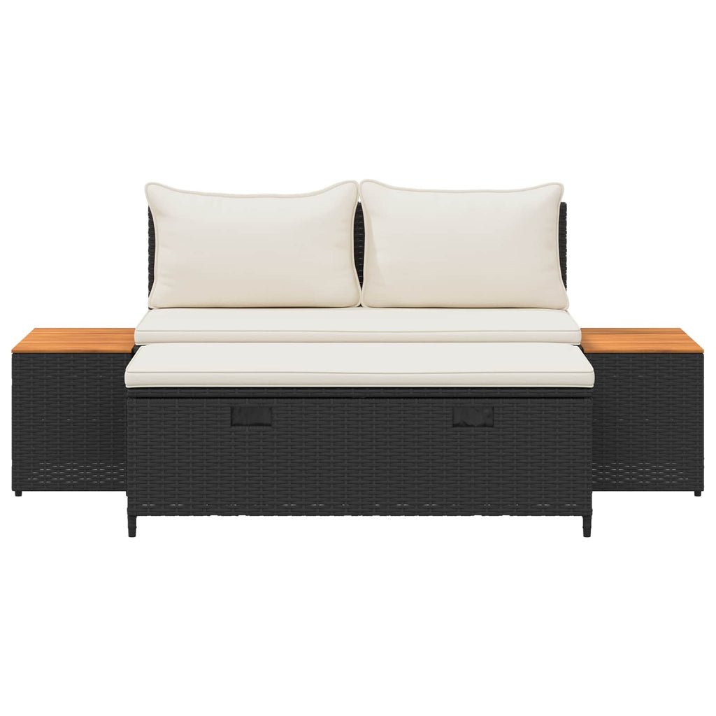 Conjunto de sofás de exterior 4 -Seater 4 pcs 55 x 30 x 39 cm