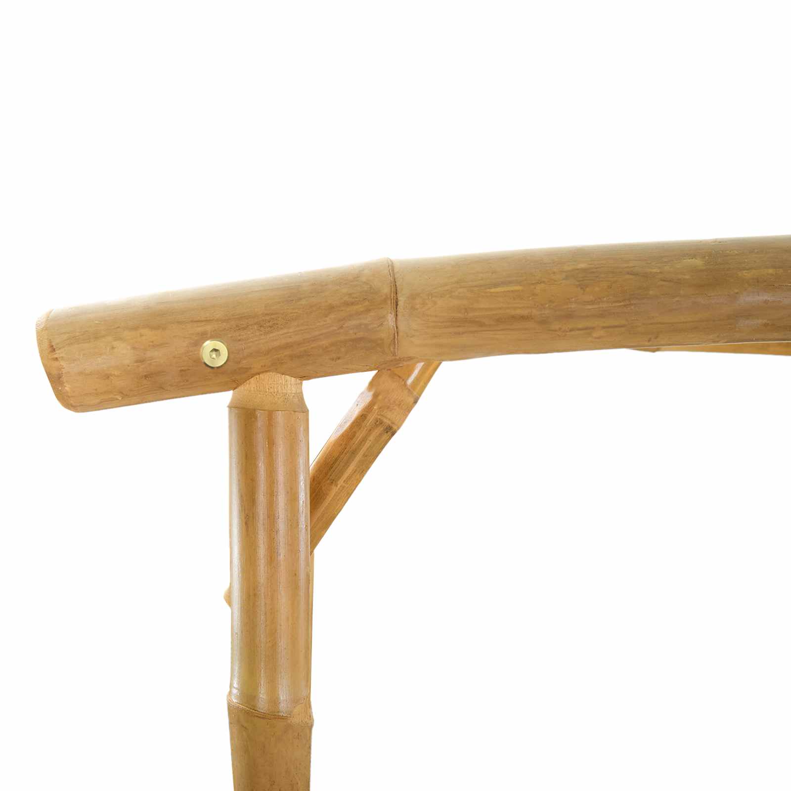 Arco de jardín Natural 110 x 40 x 205 cm Bambú