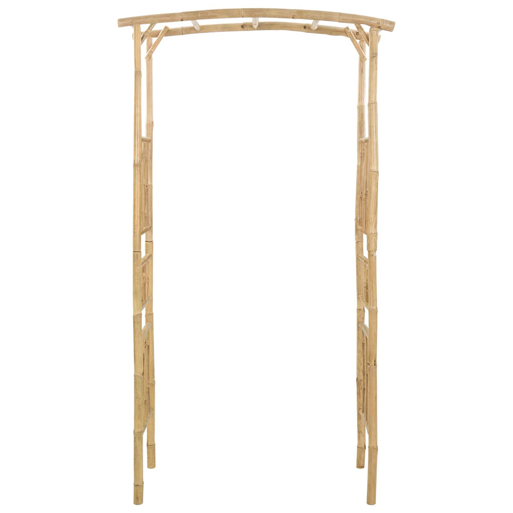 Arco de jardín Natural 110 x 40 x 205 cm Bambú