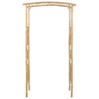 Arco de jardín Natural 110 x 40 x 205 cm Bambú