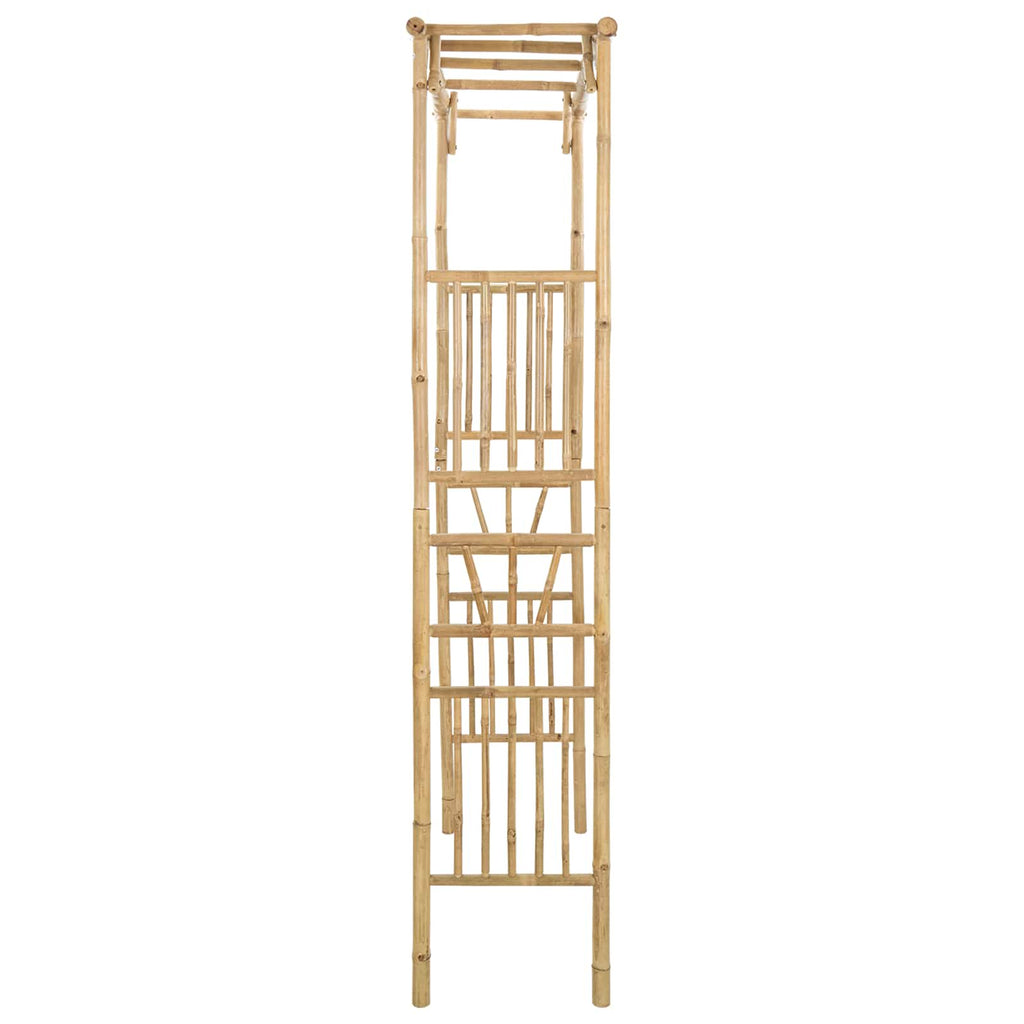 Arco de jardín Natural 110 x 40 x 205 cm Bambú