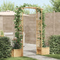 Natural Garden Arch 110 x 40 x 205 cm Bamboo