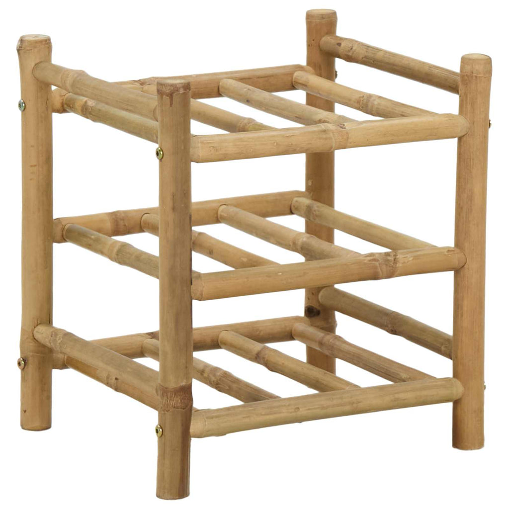 Estante de Vino Natural 32,5 x 29,5 x 36 cm Bambú