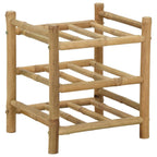 Estante de Vino Natural 32,5 x 29,5 x 36 cm Bambú
