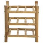 Estante de Vino Natural 32,5 x 29,5 x 36 cm Bambú