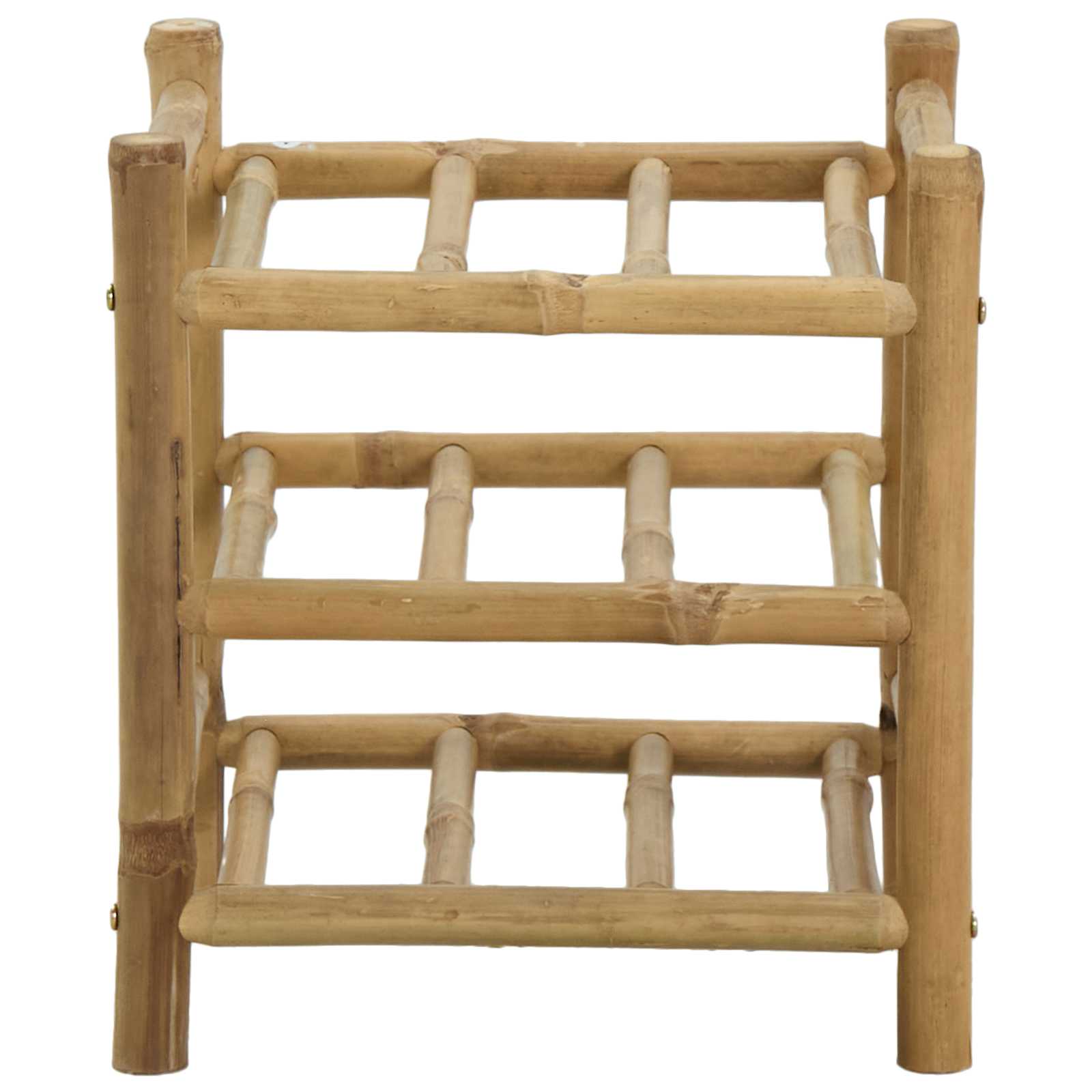 Estante de Vino Natural 32,5 x 29,5 x 36 cm Bambú