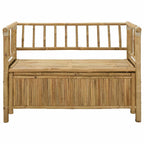 Banco de Almacenamiento de Jardín 110 x 47 x 80 cm Bambú