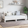 Cama abatible de día 180 x 200 cm Madera de pino macizo
