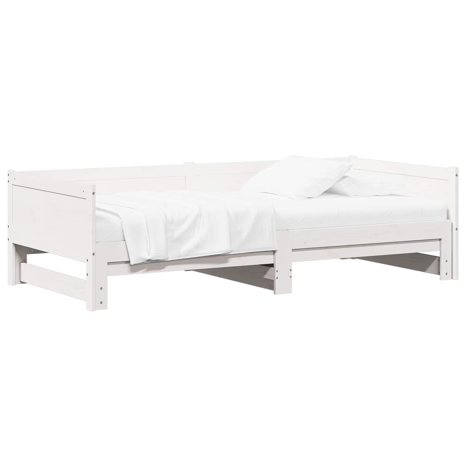 Cama abatible de día 180 x 200 cm Madera de pino macizo