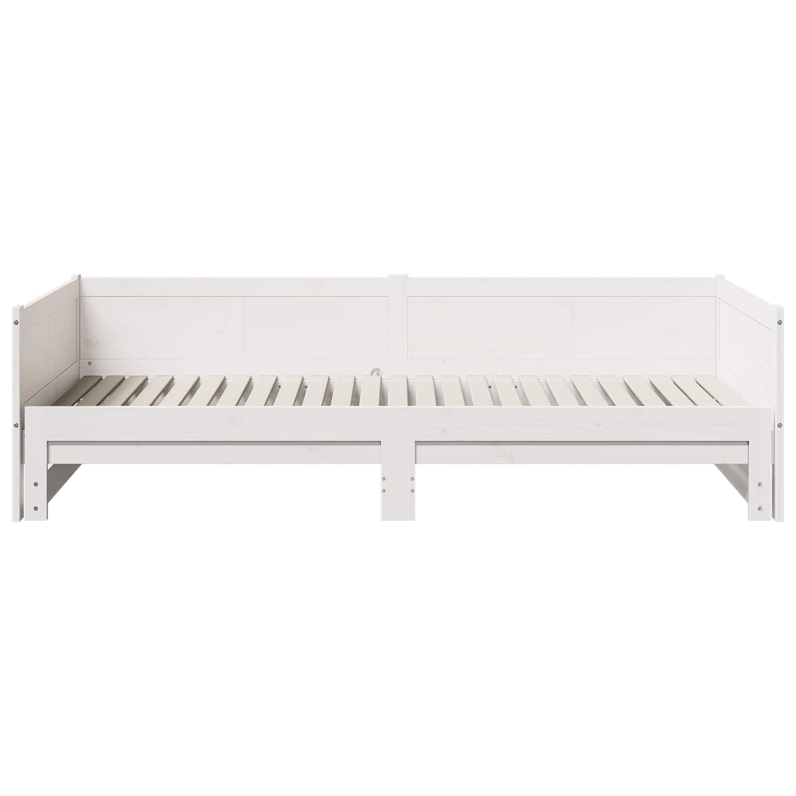 Cama abatible de día 180 x 200 cm Madera de pino macizo