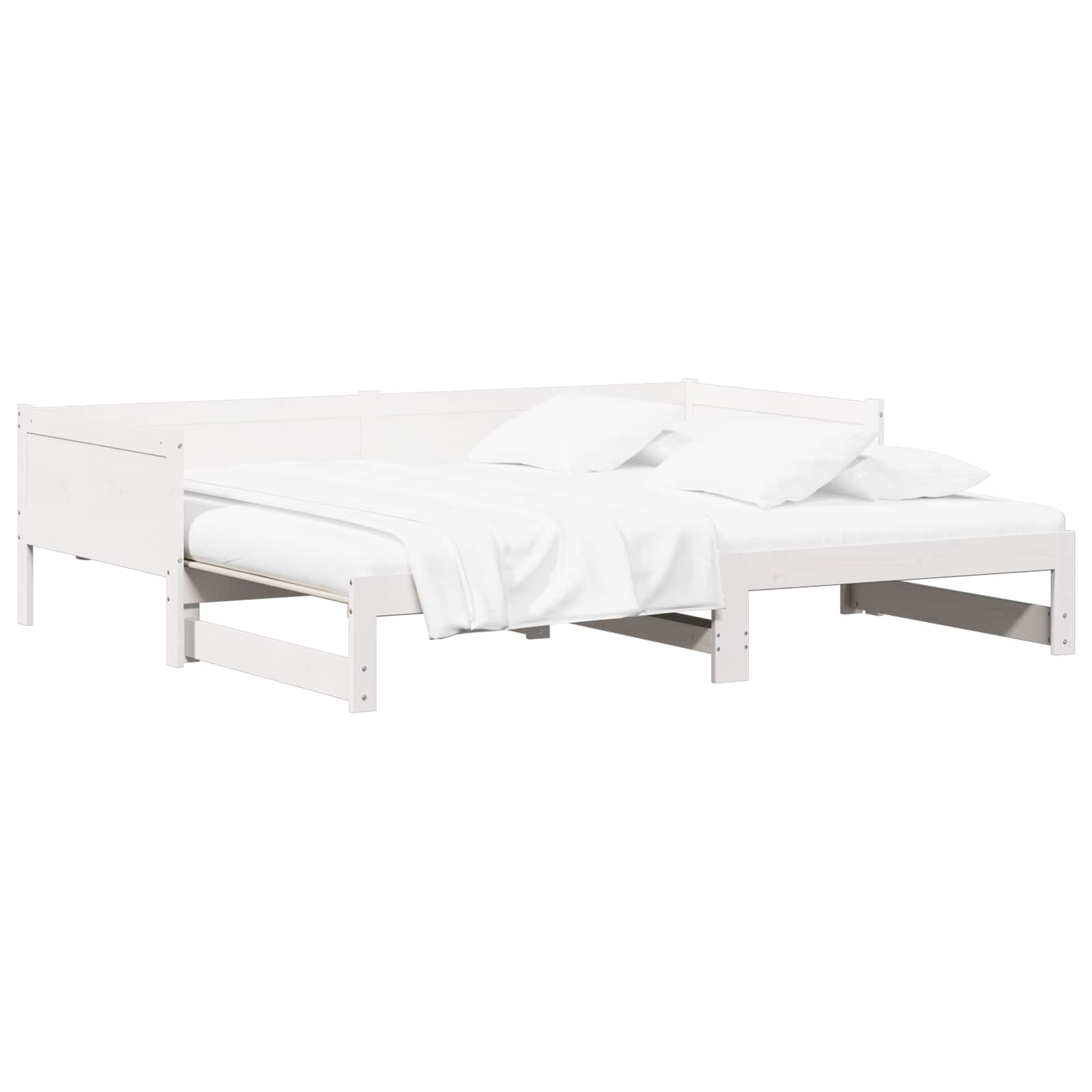 Cama abatible de día 180 x 200 cm Madera de pino macizo