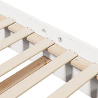 Estructura de cama 200 x 200 cm Madera de pino macizo