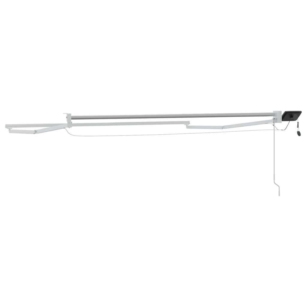 Estructura de toldo retráctil eléctrico 2,5 x 2 m Aluminio