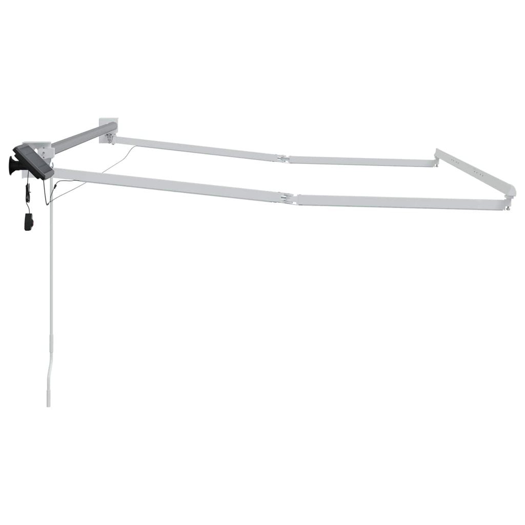 Estructura de toldo retráctil eléctrico 2,5 x 2 m Aluminio