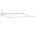 Estructura de toldo retráctil eléctrico 2,5 x 2 m Aluminio
