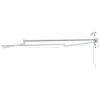 Estructura de toldo retráctil eléctrico 2,5 x 2 m Aluminio