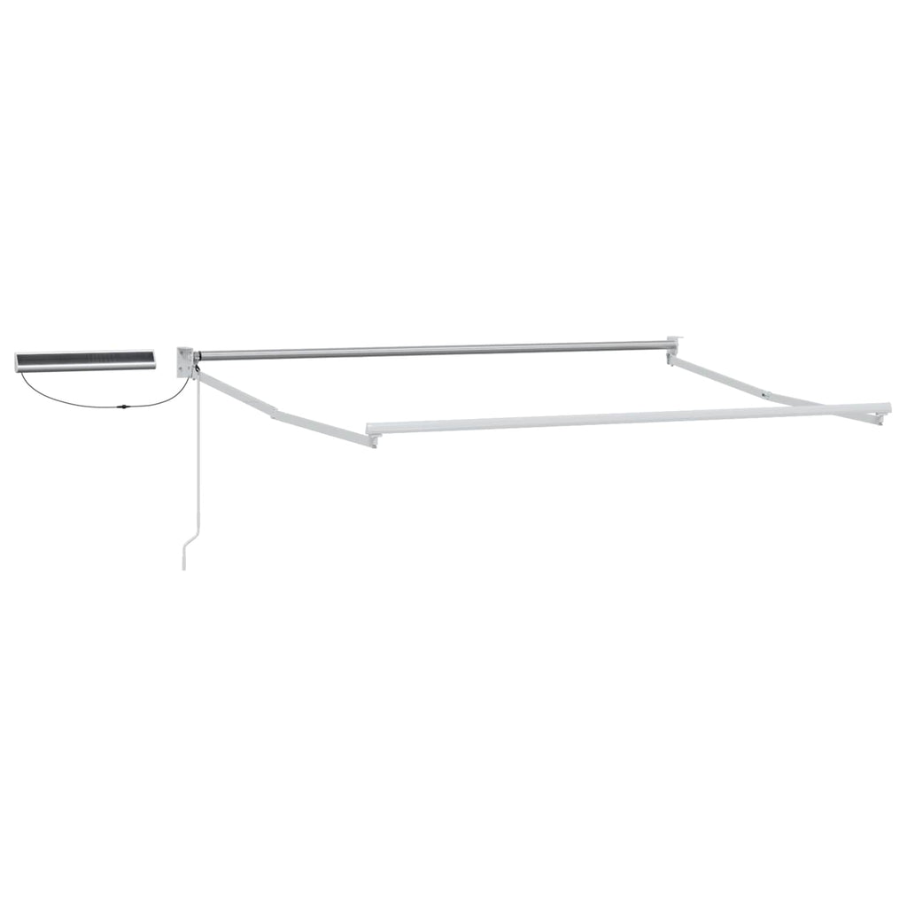Estructura de toldo retráctil eléctrico 2,5 x 2 m Acero