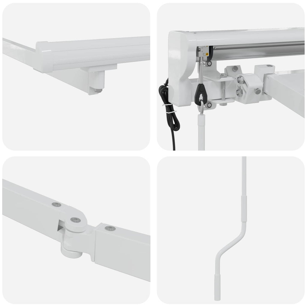 Estructura de toldo retráctil eléctrico 2,5 x 2 m Acero