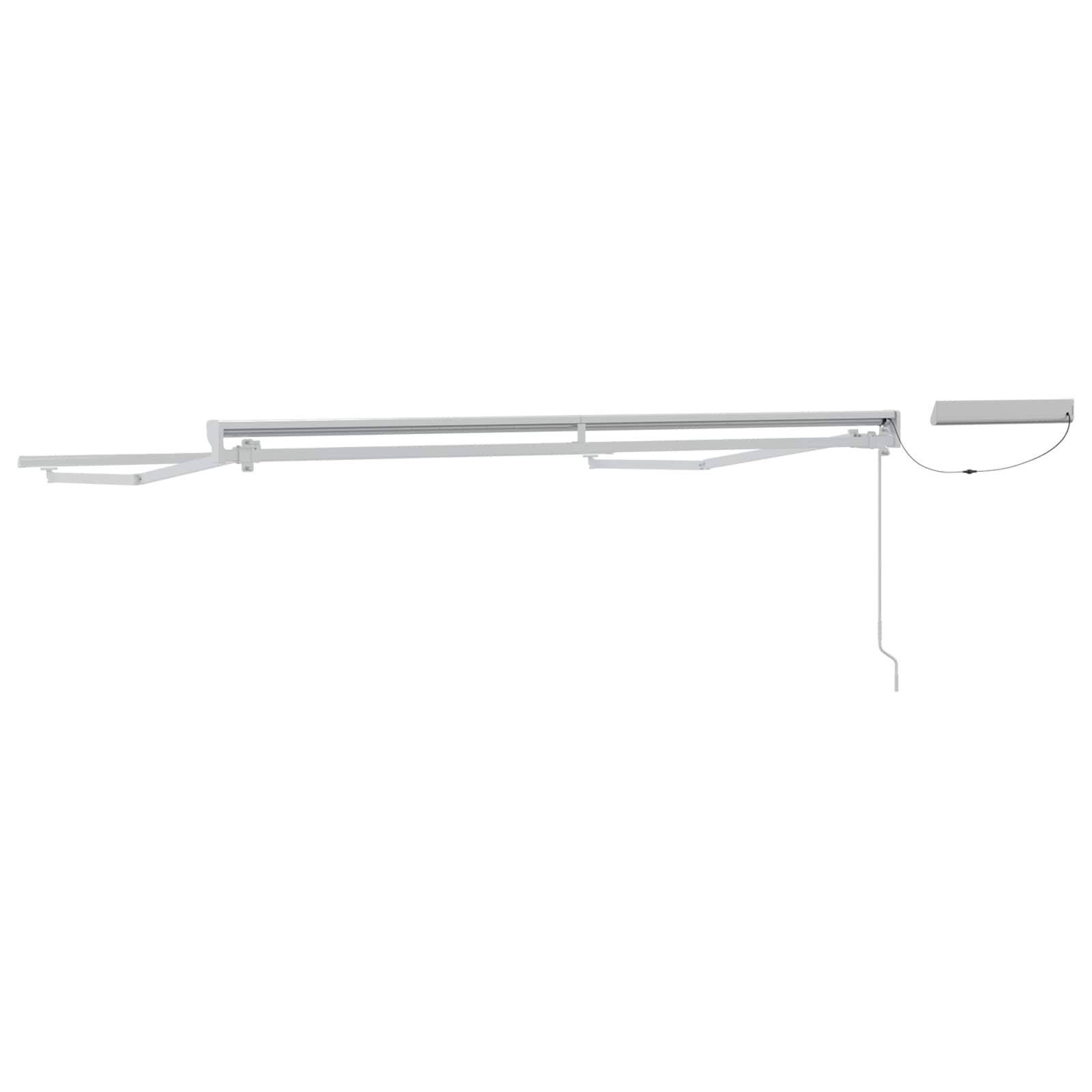 Estructura de toldo retráctil eléctrico 2,5 x 2 m Acero