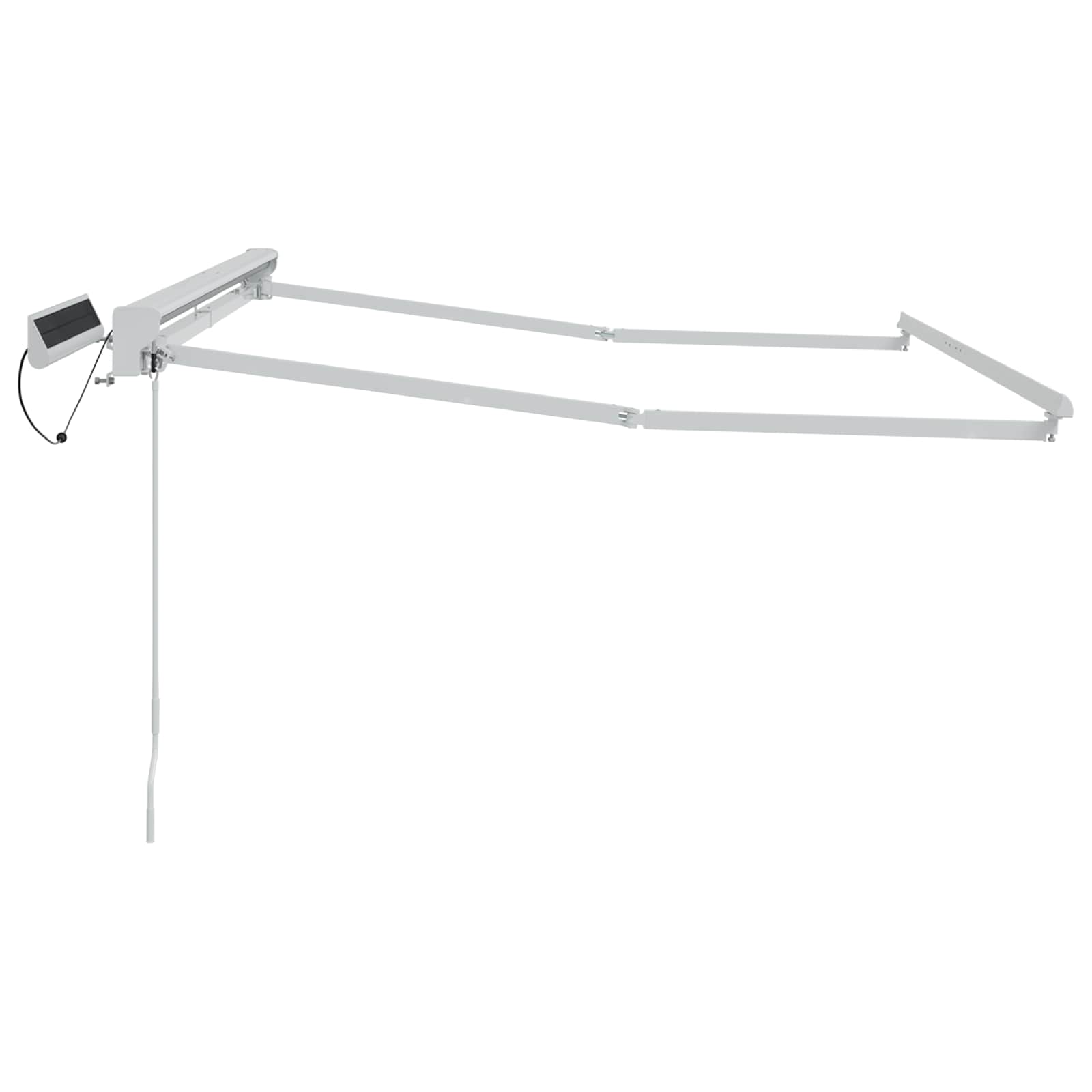 Estructura de toldo retráctil eléctrico 2,5 x 2 m Acero