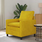 Yellow Sofa 126 x 81 x 87.5 cm Velvet