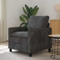 Navy Blue Sofa 126 x 81 x 87.5 cm Polyester