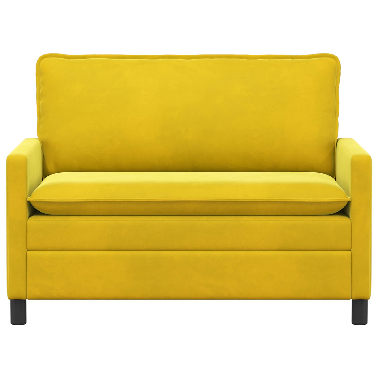 Sofá Amarillo 126 x 81 x 87,5 cm Terciopelo