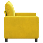 Sofá Amarillo 126 x 81 x 87,5 cm Terciopelo