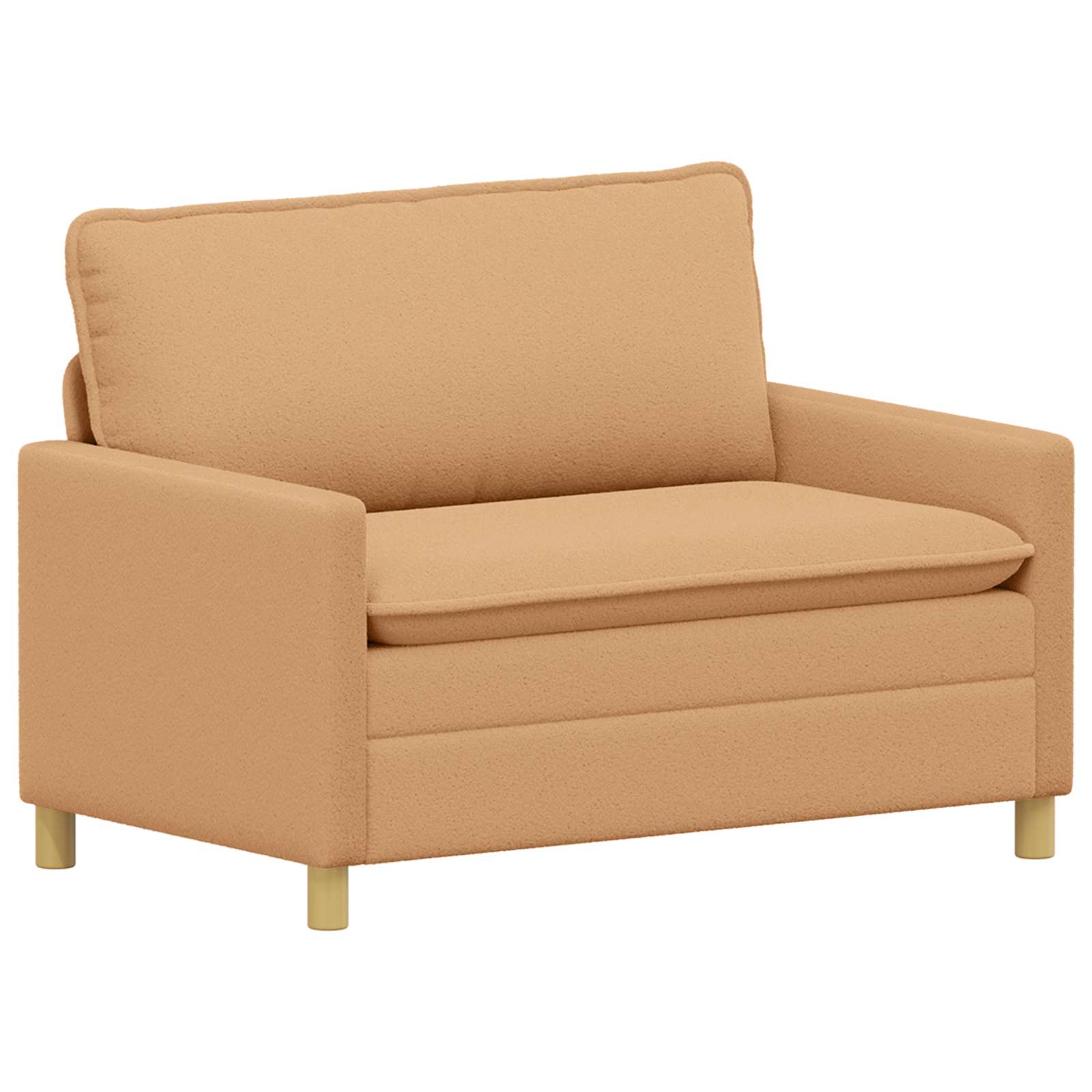 Sofá Beige 126 x 81 x 87,5 cm Tela