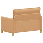 Sofá Beige 126 x 81 x 87,5 cm Tela