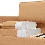 Sofá Beige 126 x 81 x 87,5 cm Tela