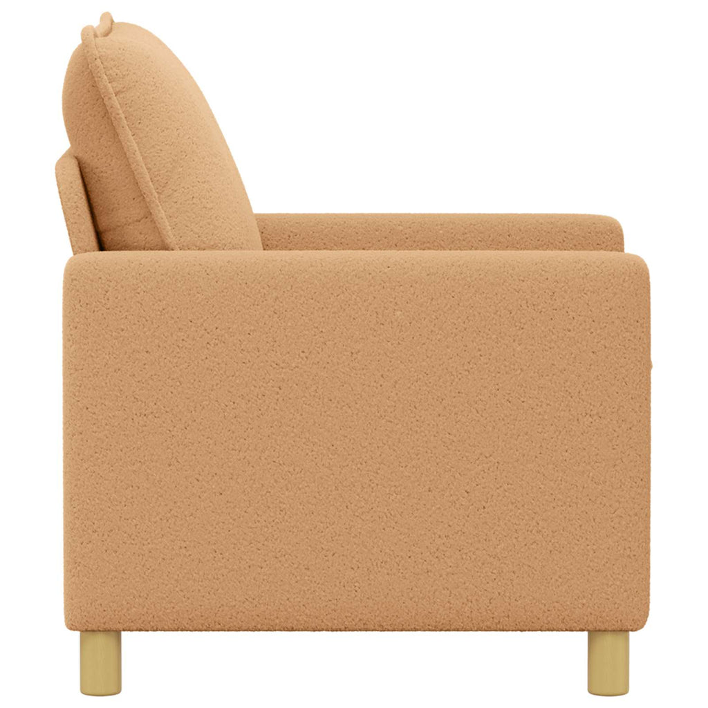 Sofá Beige 126 x 81 x 87,5 cm Tela