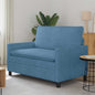 Sofá Azul 126 x 81 x 87,5 cm Tecido