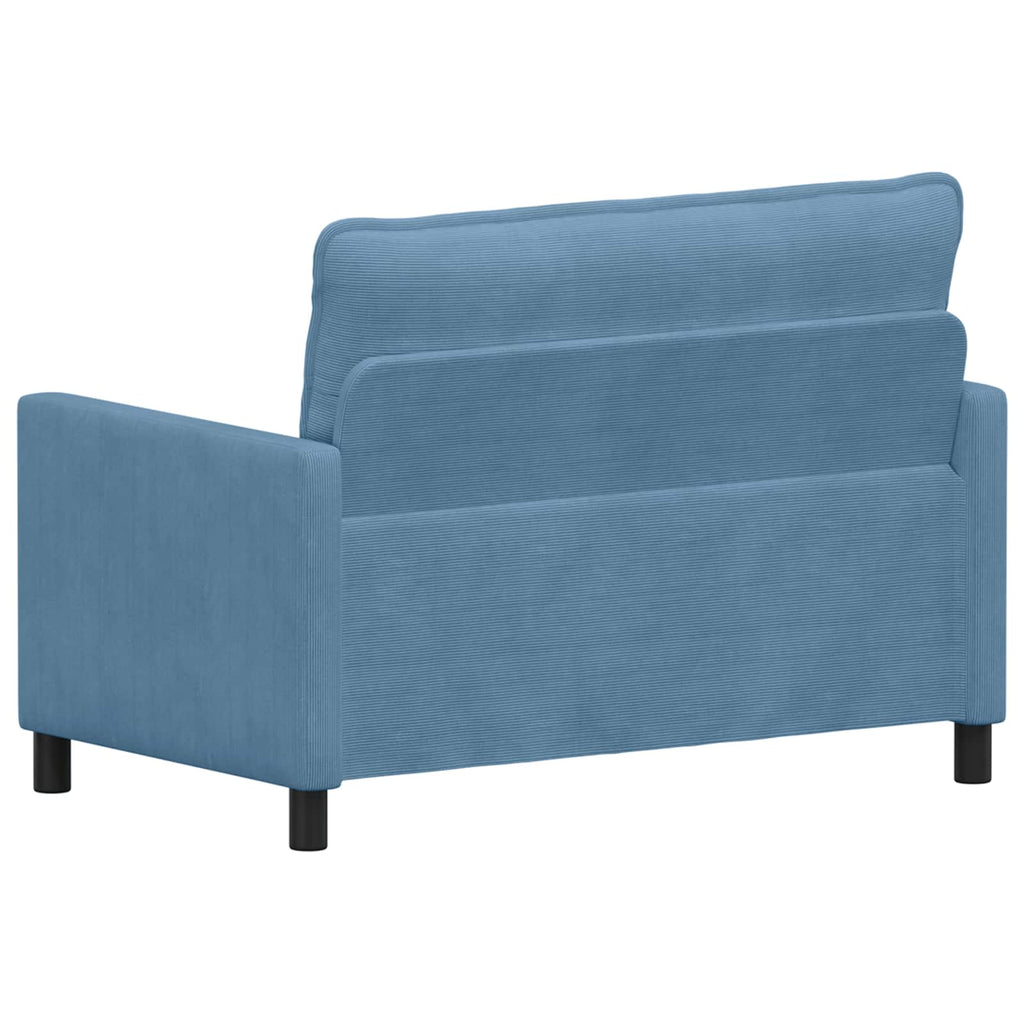 Sofá Azul 126 x 81 x 87,5 cm Tela