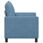 Sofá Azul 126 x 81 x 87,5 cm Tela