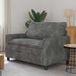 Navy Blue Sofa 126 x 81 x 87.5 cm Polyester