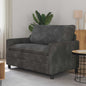 Navy Blue Sofa 126 x 81 x 87.5 cm Polyester