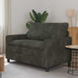 Navy Blue Sofa 126 x 81 x 87.5 cm Polyester