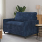 Navy Blue Sofa 126 x 81 x 87.5 cm Polyester