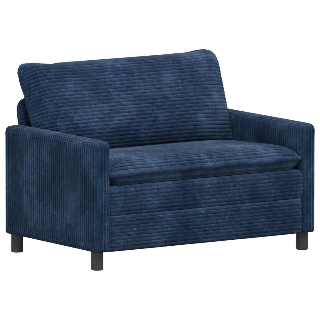 Sofá Azul marino 126 x 81 x 87,5 cm Poliéster
