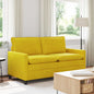Yellow Sofa 126 x 81 x 87.5 cm Velvet