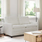 Navy Blue Sofa 126 x 81 x 87.5 cm Polyester